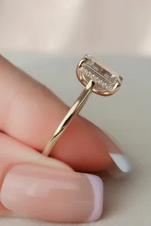 The Most Gorgeous Oval Cut Lab Diamond Rings from Lily Arkwright