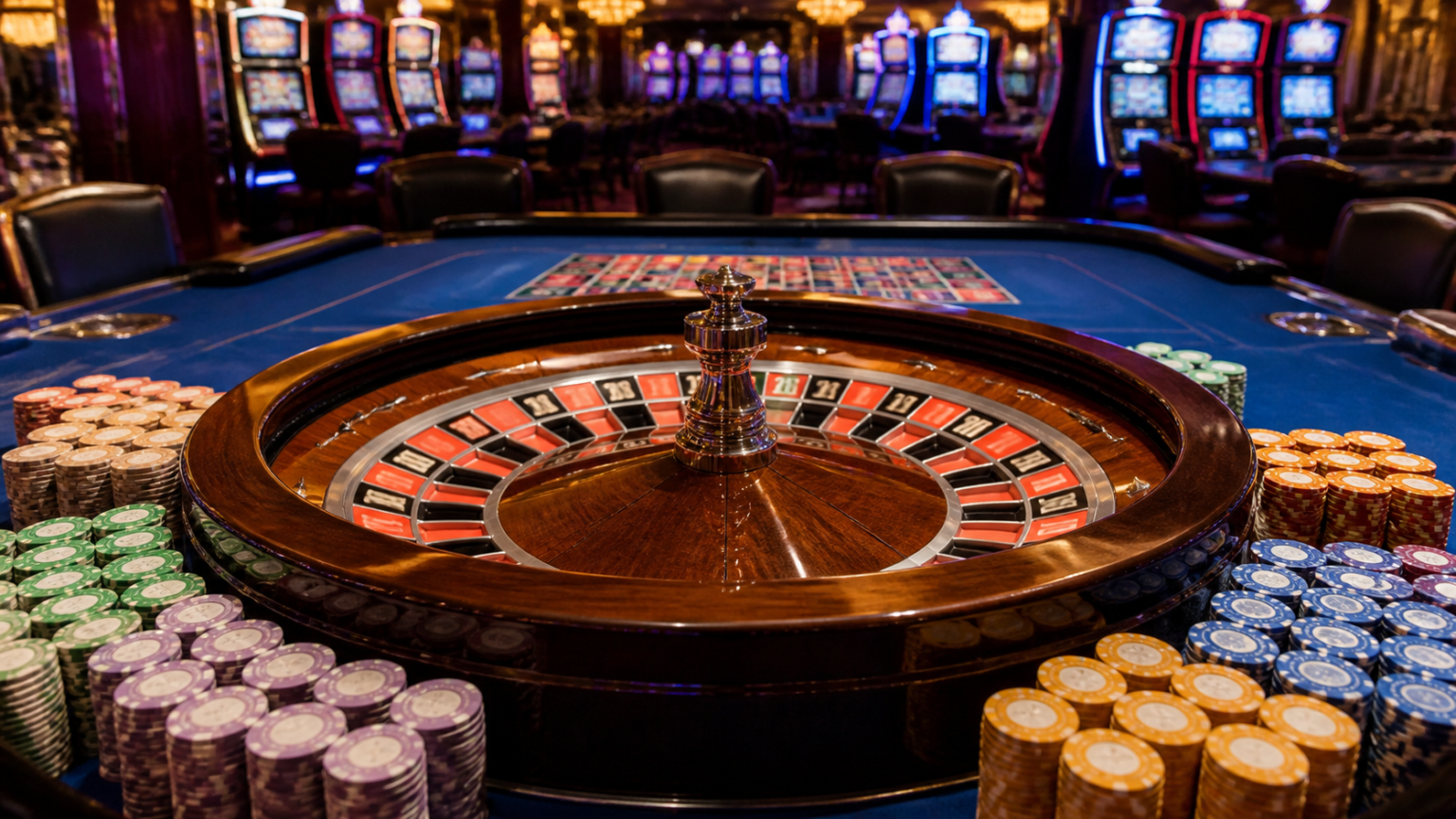 How to Evaluate Top Online Casinos Before You Play Casino roulette table with gaming atmosphere