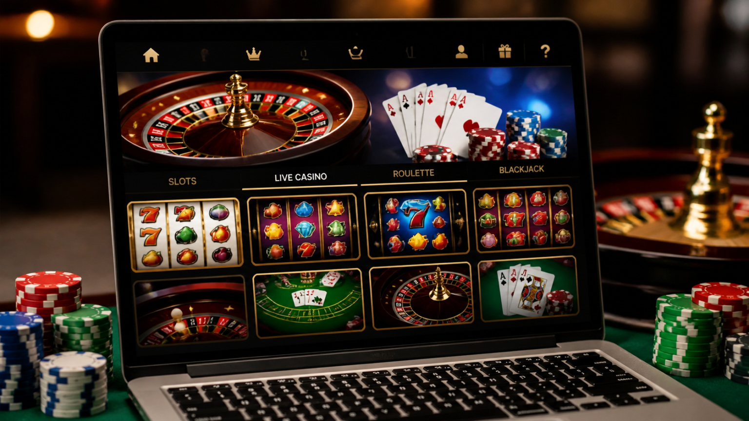 How Betting Sites in Saudi Arabia Differ From Other Countries Online casino game lobby on a screen